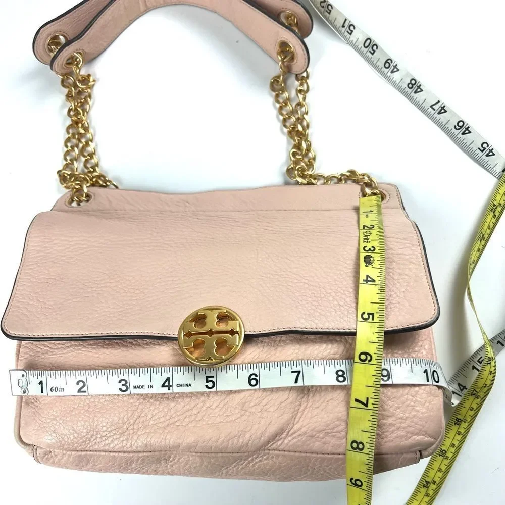 Tory Burch Chelsea Shoulder/Crossbody Pebbled Leather Bag - Picture 16 of 17